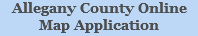 Allegany County Online Map Application